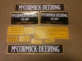 15-30 Decal Set - 15-30