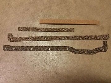 Oil Pan Gasket Set - Farmall F-12/F-14