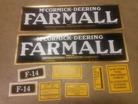 F14 Decal Set - Farmall F-14