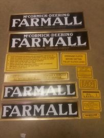 Regular Decal Set - Farmall Regular