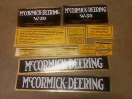 W-30 Decal Set - W-30